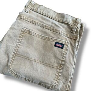 Dickies Men's 38x32 (38x31) Carpenter Pants Workwear‎ Relaxed Fit Hammer Loop